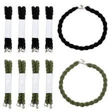 20pcs Military Boot Straps Elastic Blousing Bands with Metal Hooks for Men an...