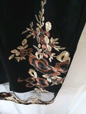 IKRUSH Black and Gold ladies  Dress Size 8, Cost £39.99