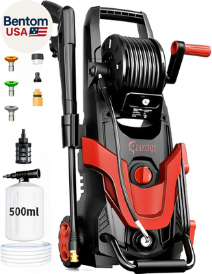#ad 2026 Upgrade Pressure Power Washer 4800PSI W 4 Quick Connect Nozzles Inlet Hose $239.14