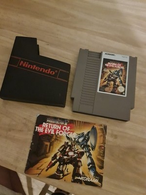 Nintendo NES Spiel: Probotector II Return of the Evil Forces + Beschreibung
