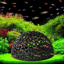 Aquarium Shrimp Cave Porous Hiding Spot Fish Tank Decor Betta Breeding Shelter