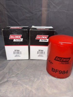 Lot Of (2) Baldwin BF984 Fuel Filter Replaces CASE IH 702250C1 CAT 3I1255 3I1256