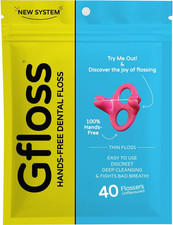 Hands-Free Dental Floss - 40 Count - Easy to Use  Discreet Flossers for Adults