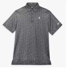 Disney Mickey Tour Nike Dri-Fit Polo Shirt for Men-Gray AOP Print