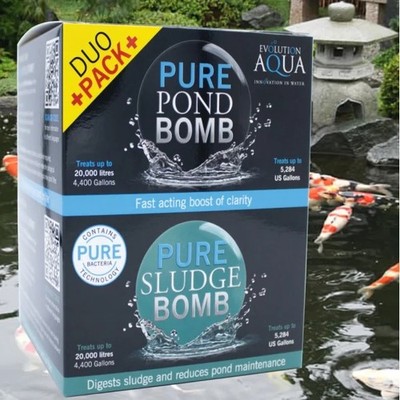 Evolution Aqua Pond Bomb & Sludge Bomb Duo Pack PUREPBSLDUO