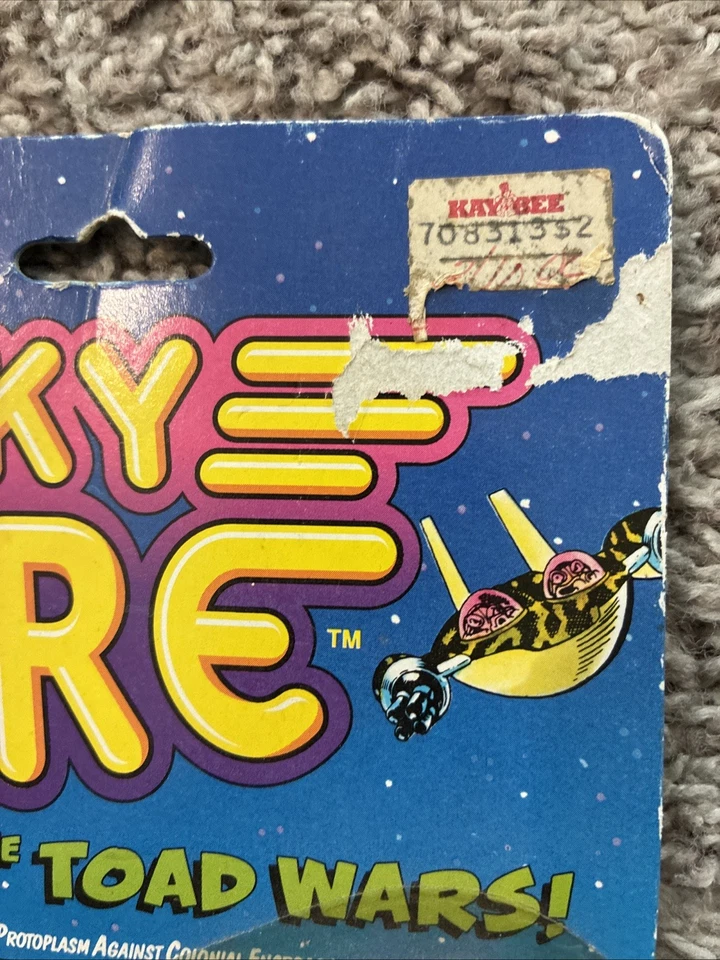 1990 Hasbro Bucky O'Hare Toad Wars #1 Bucky O'Hare Novo Selado com Estojo - Imagem 3 de 4