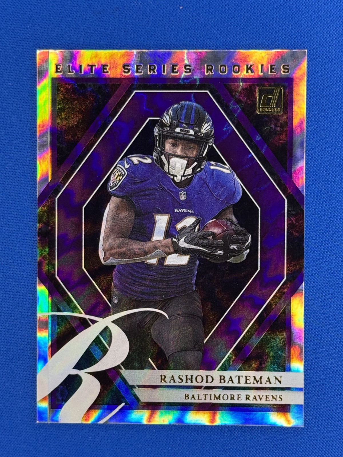 2021 Donruss #ESR-RBA Rashod Bateman Elite Series Rookies RC Ravens