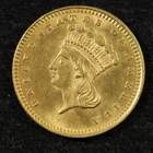 1873-P $1 Dollar Indian Princess Head Gold Coin - Free Shipping USA