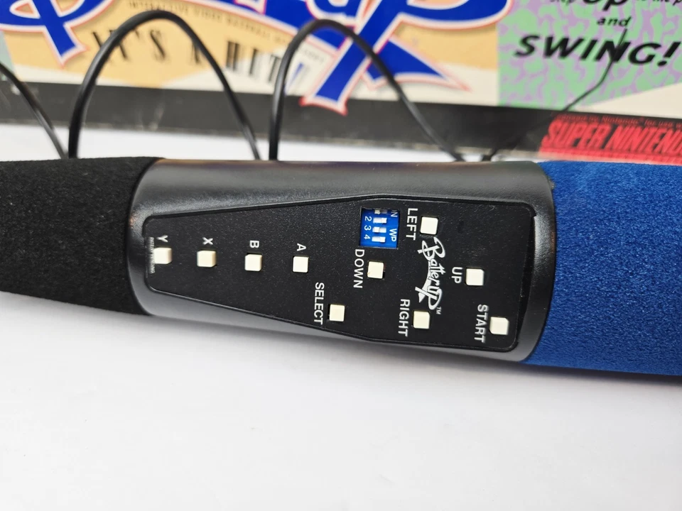 1994 SUPER NINTENDO SNES BATTER UP IT'S A HIT BASEBALL BAT CONTROLLER - Image 2 of 4