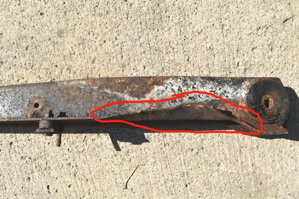 Cadillac Fleetwood Serie 75 1958 limusina trasera derecha brazo de arrastre 58 Foto 2 de 4