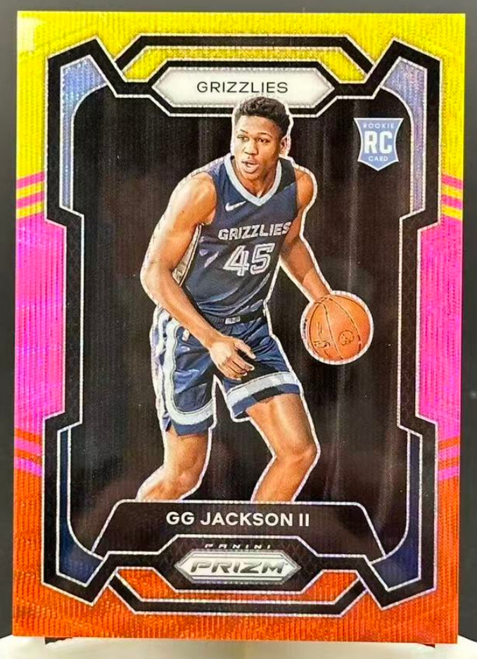 GG Jackson II 2023-24 Panini Prizm Basketball 54/88 Multi Wave RC Grizzlies #179
