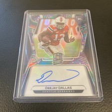 2020 Spectra Rookie Autograph Deejay Dallas 4/5 RC Auto Miami Hurricanes
