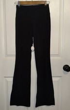 Athleta Girl Black High Rise Chit Chat Flare Pants Size XL 14