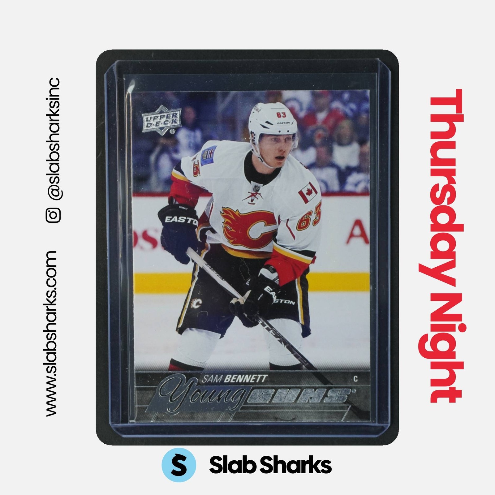 2015 UPPER DECK #231 SAM BENNETT YOUNG GUNS RC ROOKIE