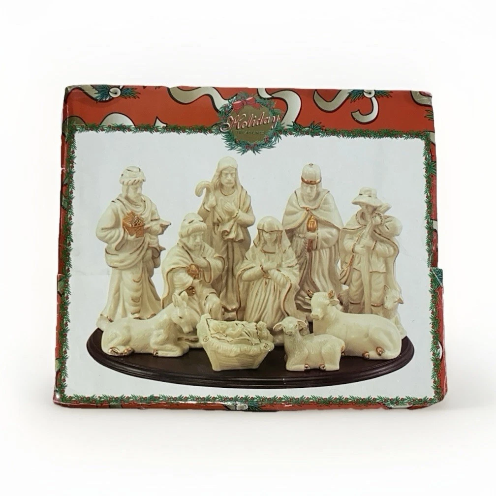 Large Nativity Set In Nativity Items (1946-1990) for sale | eBay