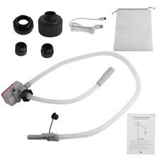 New Fuel Transfer Pump with 4 adapters for 20066 TRFA01-XL Battery Powered