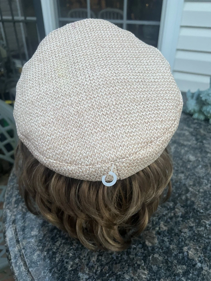 Sombrero conductor Vincent Camuto Shine Tweed totalmente forrado talla única Foto 4 de 4