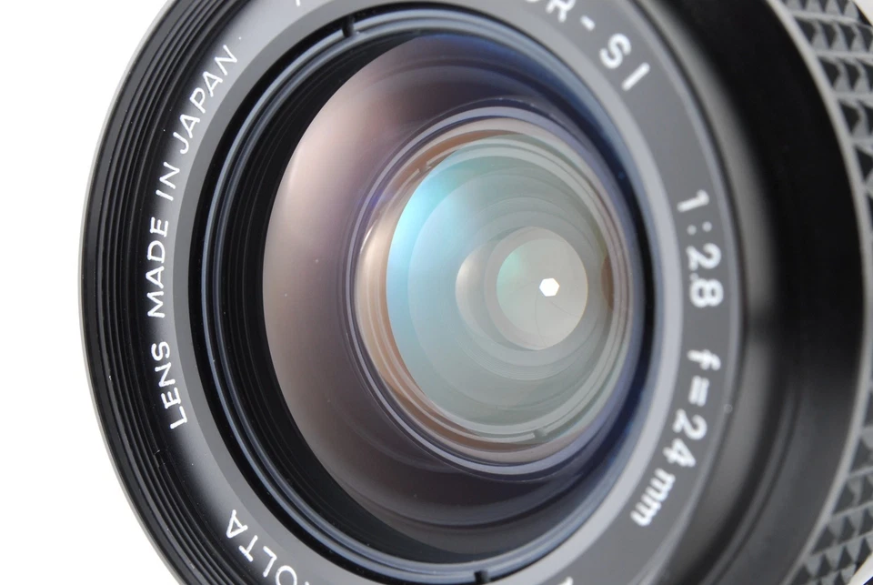 【Casi Como Nuevo】Minolta Nuevo MC W.Rokkor-SI 24mm F2.8 Gran Angular MF Lente de Japón Foto 2 de 4