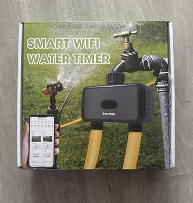 Insoma Smart WiFi Tap/Hose Timer, App Control, 3/4'' External Thread, Alexa