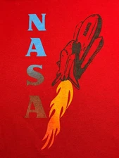 NASA Atlantis Final Flight STS-132 T-Shirt XL | Shuttle Era NASA Memorabilia