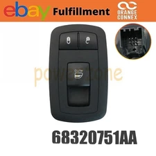 NEW Door Window Switch - 68320751AA For 2019-2024 Ram 150