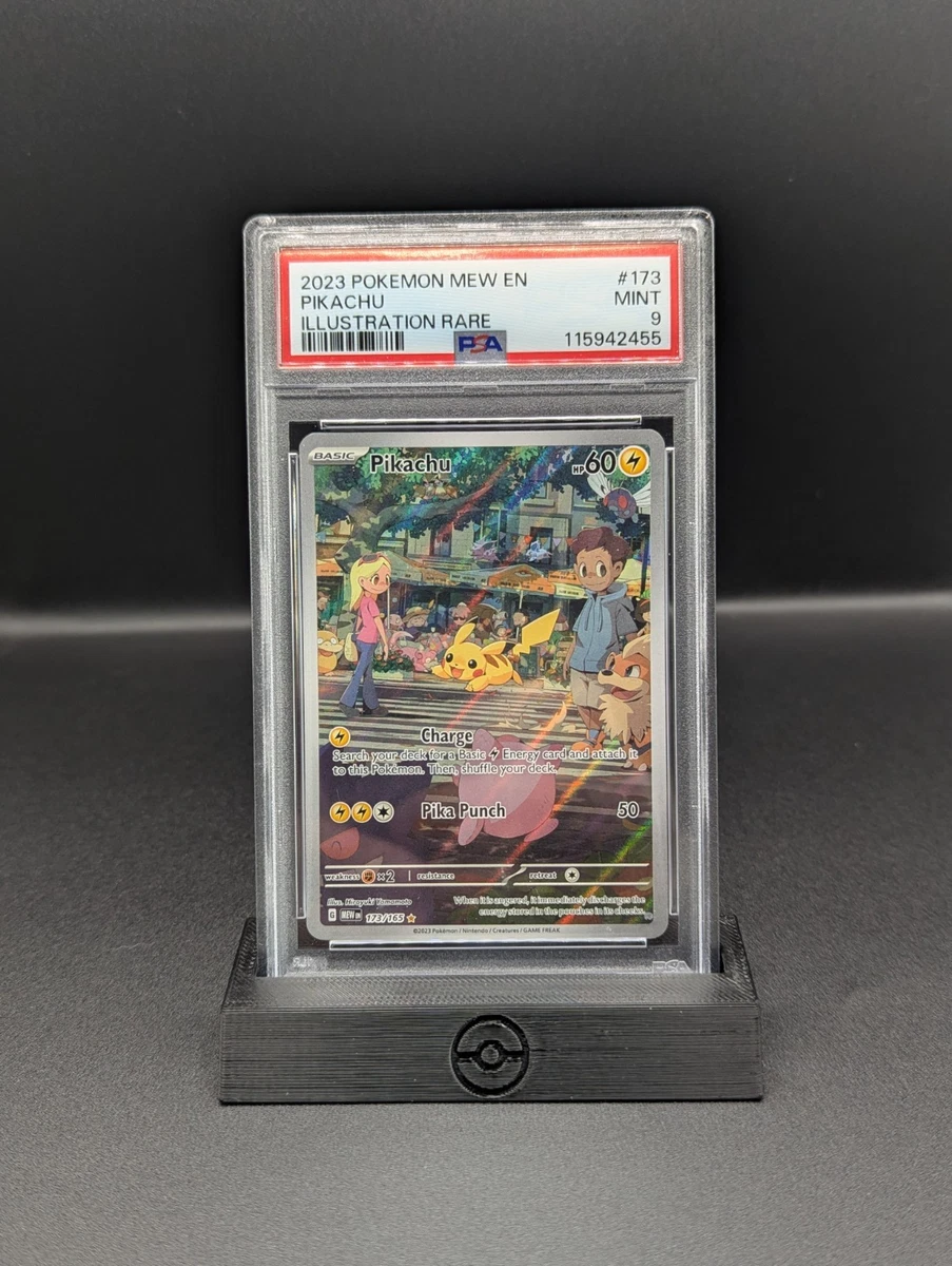 Pikachu Pokémon TCG Grade 9 Rare Individual Collectible Card Game