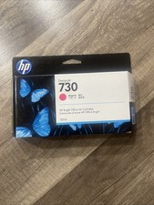 2023 Genuine HP 730 Magenta 130ml Cartridge P2V63A DesignJet T1600 T1700 T2600