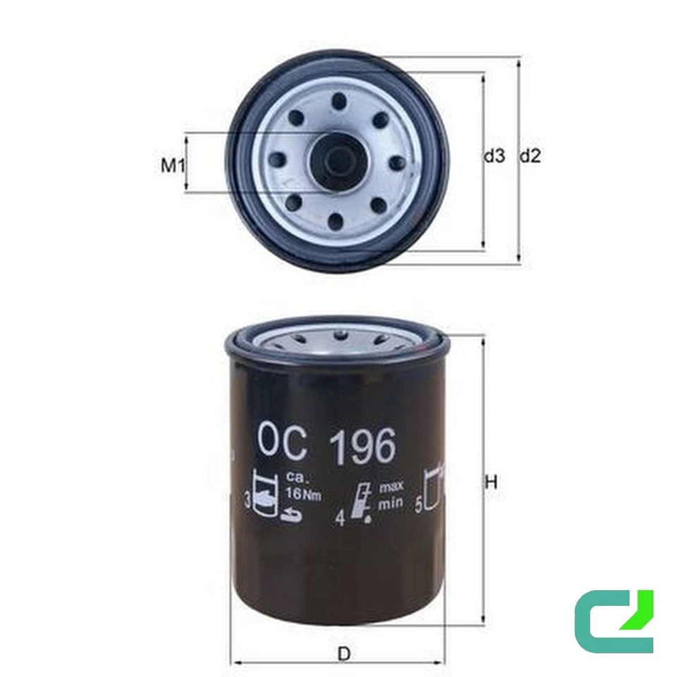 Ölfilter Anschraubfilter 65mm MAHLE für OUTLANDER III (GG_W/ GF_W/ ZJ/ ZL/ ZK) - Bild 4 von 4