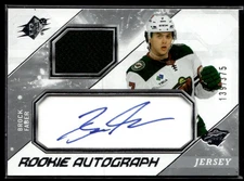 2023-24 SPx Rookie Auto Jersey Brock Faber Rookie Auto 139/375 #BF
