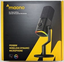 MAONO USB/XLR Dynamic Microphone for Streaming  Podcasting 48kHz/24bit