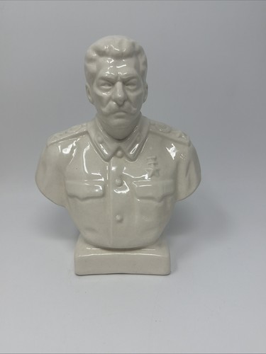 Ceramic Joseph Stalin Vintage Bust of the Communist Leader Dictator Russia