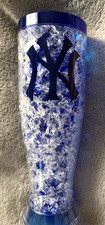NY YANKEES CUP SGA FREEZER BARWARE BUDWEISER BEER MLB BASEBALL
