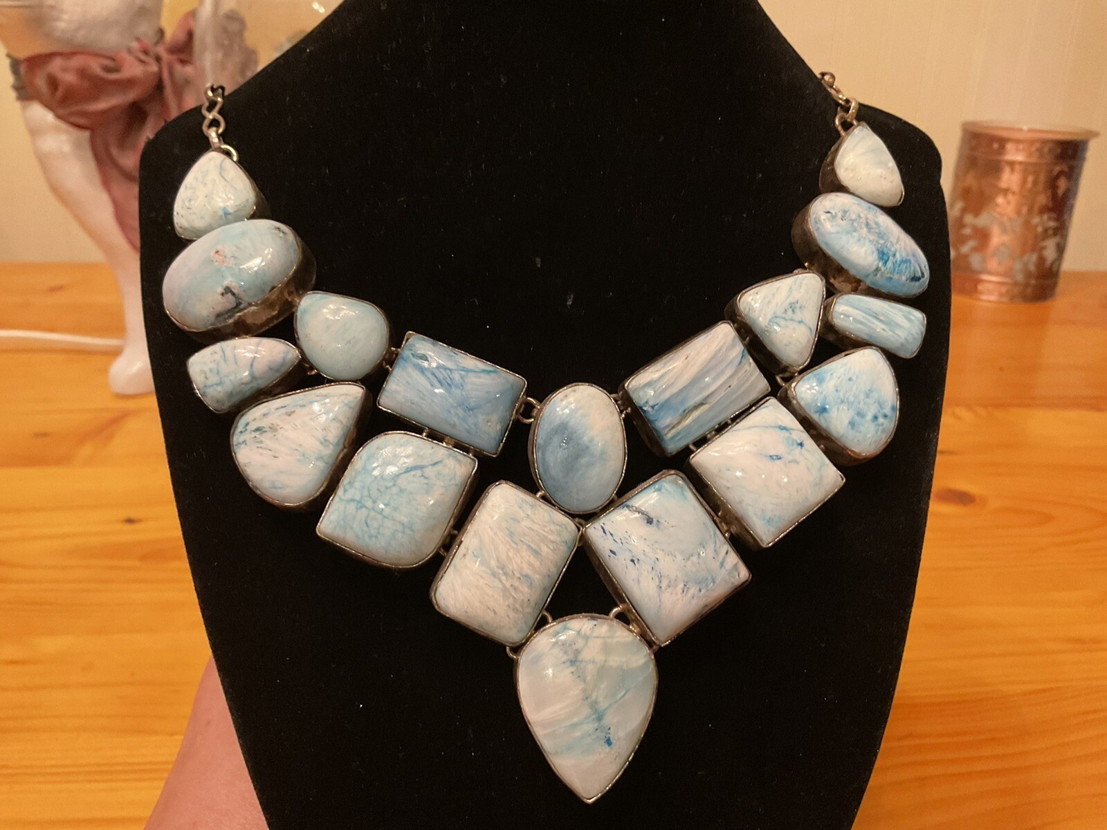 STUNNING SUMMER STATEMENT NECKLACE…..OCEAN BABY B… - image 3