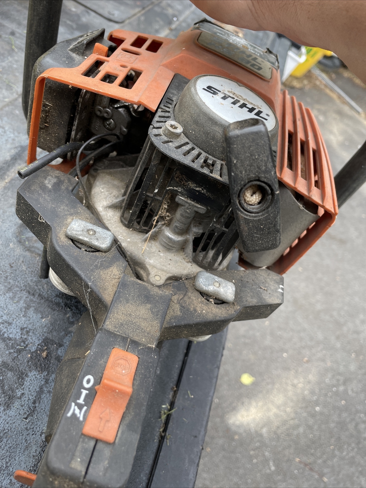 Stihl HS80 Hedge Trimmer No Gas Tank Not Seized eBay