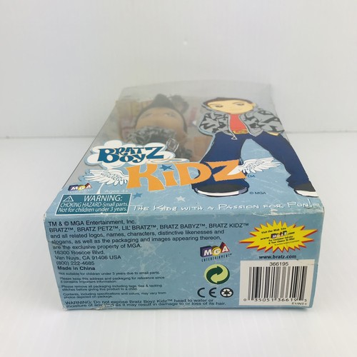 2007 Bratz Boyz Kidz Dylan Doll In First Edition "Eitan" NIB - Picture 11 of 11