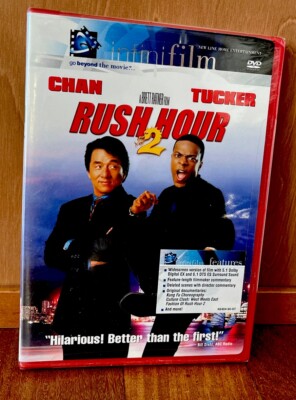 New Rush Hour DVD Movie Jackie Chan Chris Tucker Action Comedy