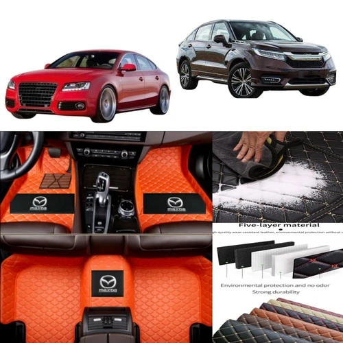 For Mazda All Models Car Floor Mats Anti-slip Luxury Custom Carpets Waterproof - Picture 36 of 43