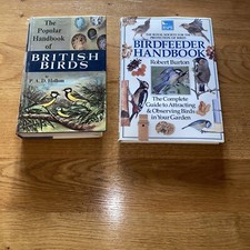 The Popular Handbook Of British Birds P.A.D.Hollom 1975 + Bird feeder Handbook