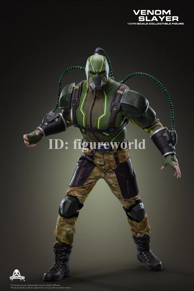 Figuras de arte AF-028 1/6 Venom Slayer coleccionable figura de acción masculina modelo juguete Foto 3 de 4