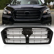 Front Bumper Grille Grill Assembly For 2019-2022 Subaru Ascent Glossy Black