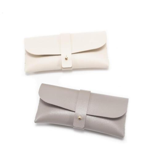 Glasses Case Leather Soft Glasses Bag Sunglasses Box Bag Eyeglasses Case - Picture 3 of 22