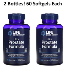Life Extension Ultra Prostate Formula - 60 Softgels 2 Pack
