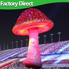 Mushroom Product Giant Inflatable Mushroom W/LED Blower For Outside Party Stage