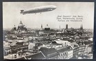 1930 Germany Graf Zeppelin LZ127 Flight RPPC Postcard Cover to Liverpool England — photo 2