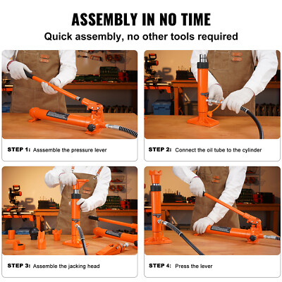 Kit Riparazione Martinetto Da 3 Tonnellate - Guarnizioni E O-Ring Per Jack Orizzontale, Completo - Foto 7