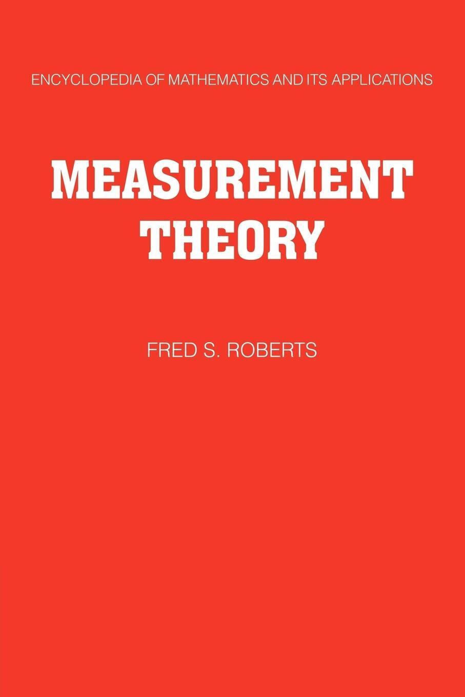 Thumbnail - Measurement Theory | Fred S. Roberts | Taschenbuch | Paperback |