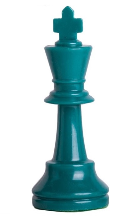 Staunton Single Weight Chess Pieces Half Set (17 Pieces) - Two Queens ...