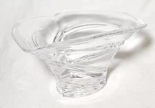 Marquis by Waterford Crystal Trillium Triangle 6" Candy Dish Bowl