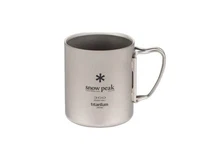 Snow Peak Titanium Double Wall Mug Titanium 300 ml MG-152