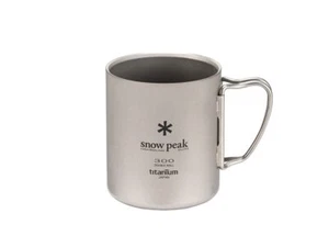 Snow Peak Titanium Double Wall Mug Titanium 300 ml MG-152